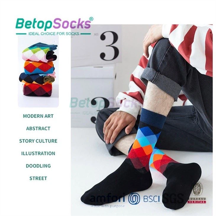 Boys Argyle Socks